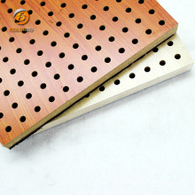 Perforated Wood Melamine Surface Acoustic Panel